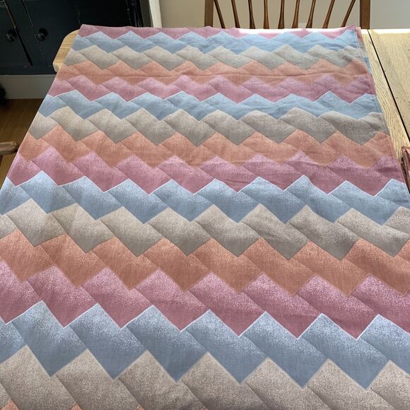 VTG 80s TWIN Flat Sheet Pillowcases Lady Pepperell Westpoint Southwestern Mesa - Picture 6 of 16